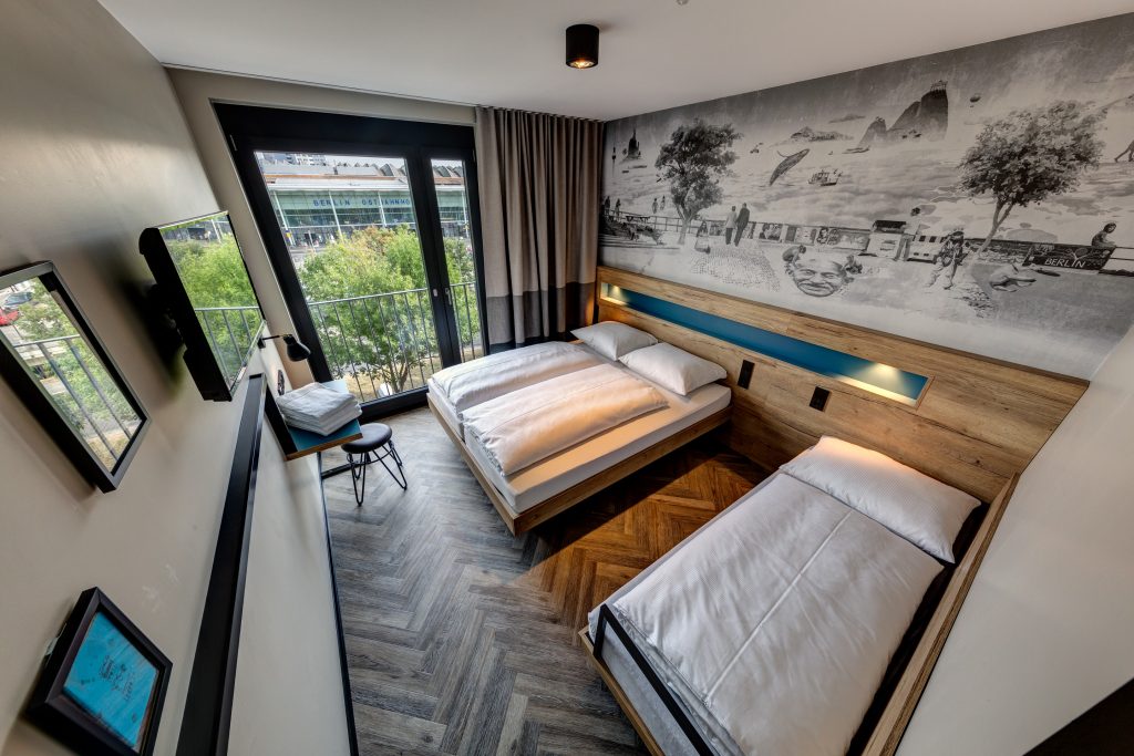 Drei-Bett-Zimmer im Schulz Hotel Berlin Ostbahnhof